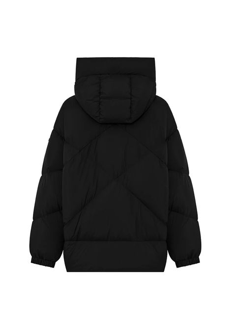 DUNO Piumino Corto Peggie Donna Nero in Nylon Riciclato DUNO | Giubbotti | PEGGIE APRICA901
